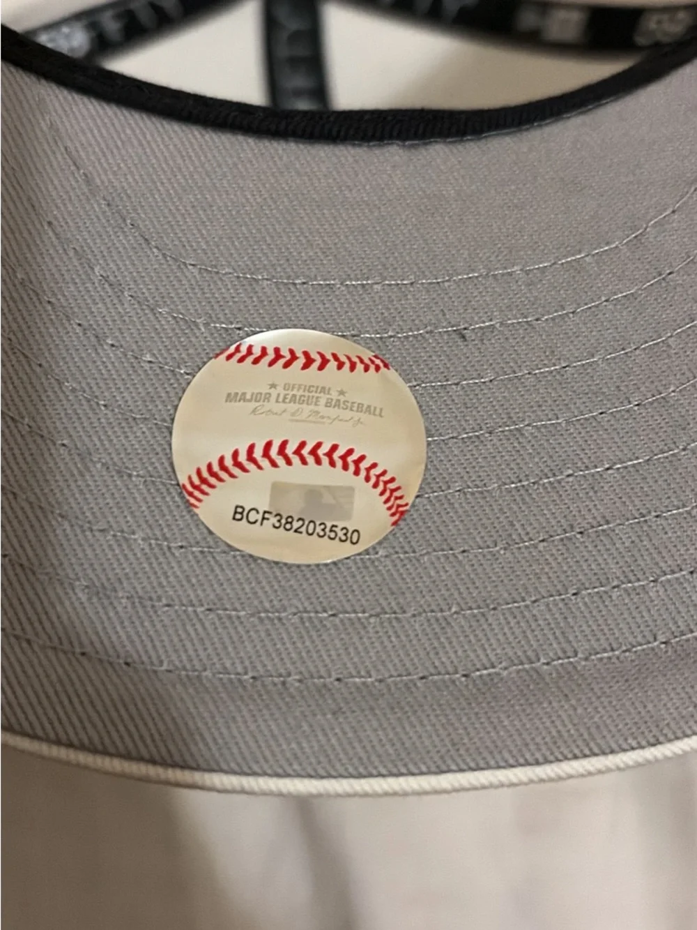 New Era White Cap with Gold NY Metal Logo